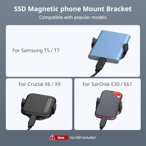 Image of SMALLRIG Attachable Phone Clamp for External SSD 5157