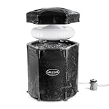 Lay-Z-Spa Glacial Dip Pod - Bañera de baño de hielo con cubierta resistente a la intemperie y bomba de filtro, para terapia de agua fría y recuperación de atletas, 1 persona