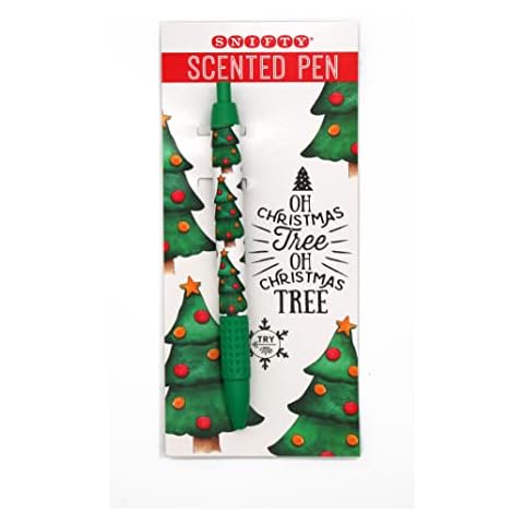 Snifty SPCA003 Holiday Christmas Tree Scented Pen Cover