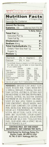 Special K Fruit Crisps, Blueberry, 5-.88 Oz Pouches, Net Weight 4.4 Oz (Pack Of 6) #TOP3