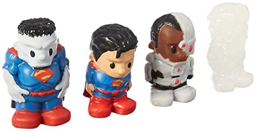 Ooshies Set 3 "DC Comics Series 1" Action Figure (4 Pack)