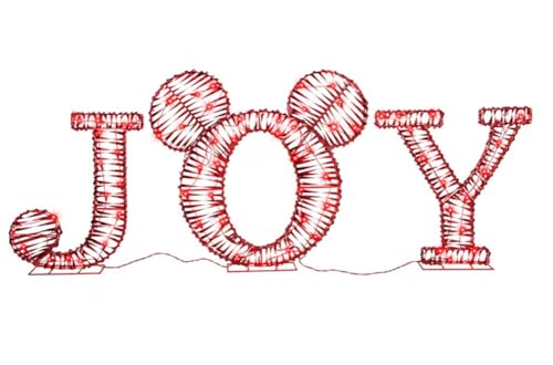 Disney Mickey Mouse 28-in Joy Yard Decoration with Red LED