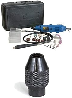 WEN 2305 Rotary Tool Kit with Flex Shaft with WEN 2305-KC Keyless Rotary Tool Chuck