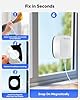 MoonLull SafeView Window Camera–3K 5MP Security Camera, Anti-Glare Through-Glass Vision,Color Night Vision,No Monthly Fee SD Card Storage,Drill-Free Indoor Mount for Apartment & Renters,2.4/5G WiFi