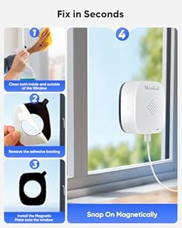 MoonLull SafeView Window Camera–3K 5MP Security Camera, Anti-Glare Through-Glass Vision,Color Night Vision,No Monthly Fee SD Card Storage,Drill-Free Indoor Mount for Apartment & Renters,2.4/5G WiFi