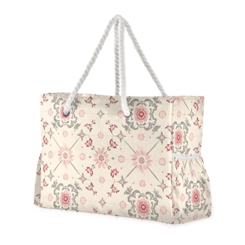 Image of senya Large Beach Bags Totes Swim Canvas Tote Shoulder Bag Water Resistant Bags for Gym Travel Daily