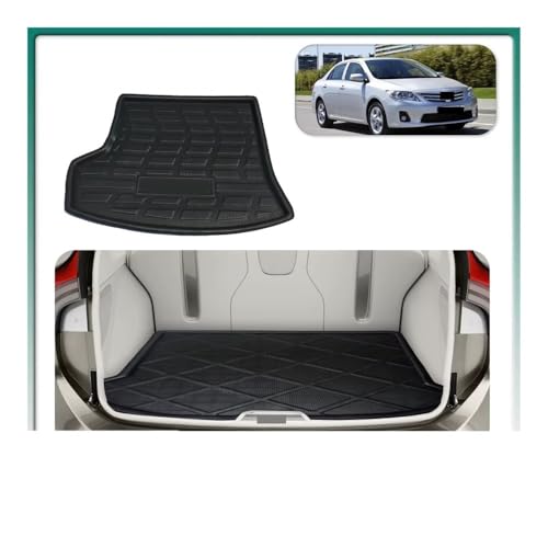 Tapis de coffre pour Corolla Axio Altis E140 E150 2009-2013 protection de sol noire