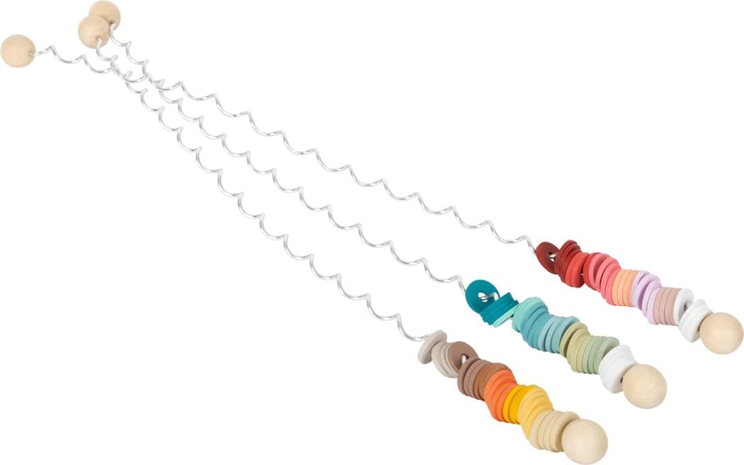 small foot 12651 Patience Maze of Marbles in Wooden Tube, Children from 3 Years, 12651