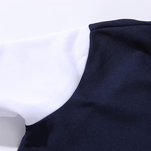 Image of Mowbeat Women Baseball Jacket Varsity Uniform Unisex Adult Long Sleeve Casual Loose Cardigan Men's Track Jacket