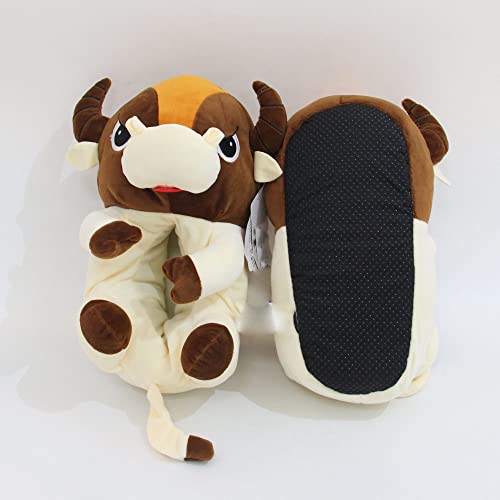 Chaussons vache drôles idée cadeau unisexe taille unique