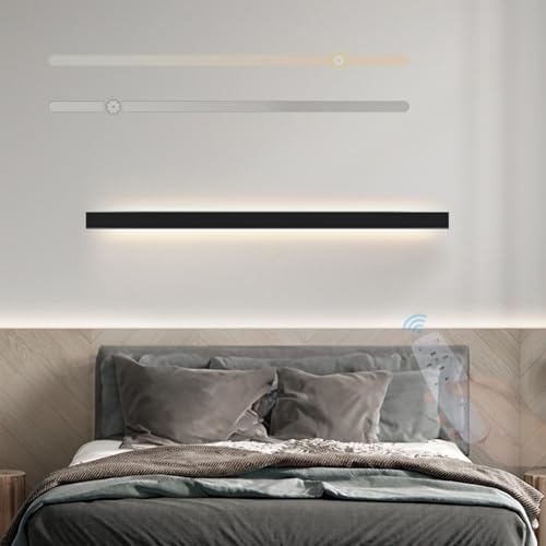 Lámparas de pared largas para iluminar pasillos y salones modernos