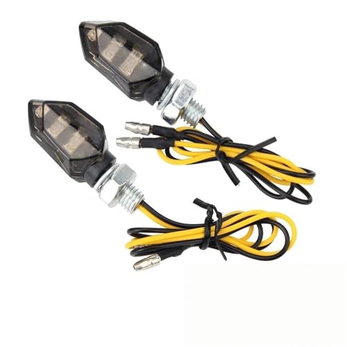Trasero parada luz解決 bombilla fundida moto con 2 luces intermitentes ámbar 12V