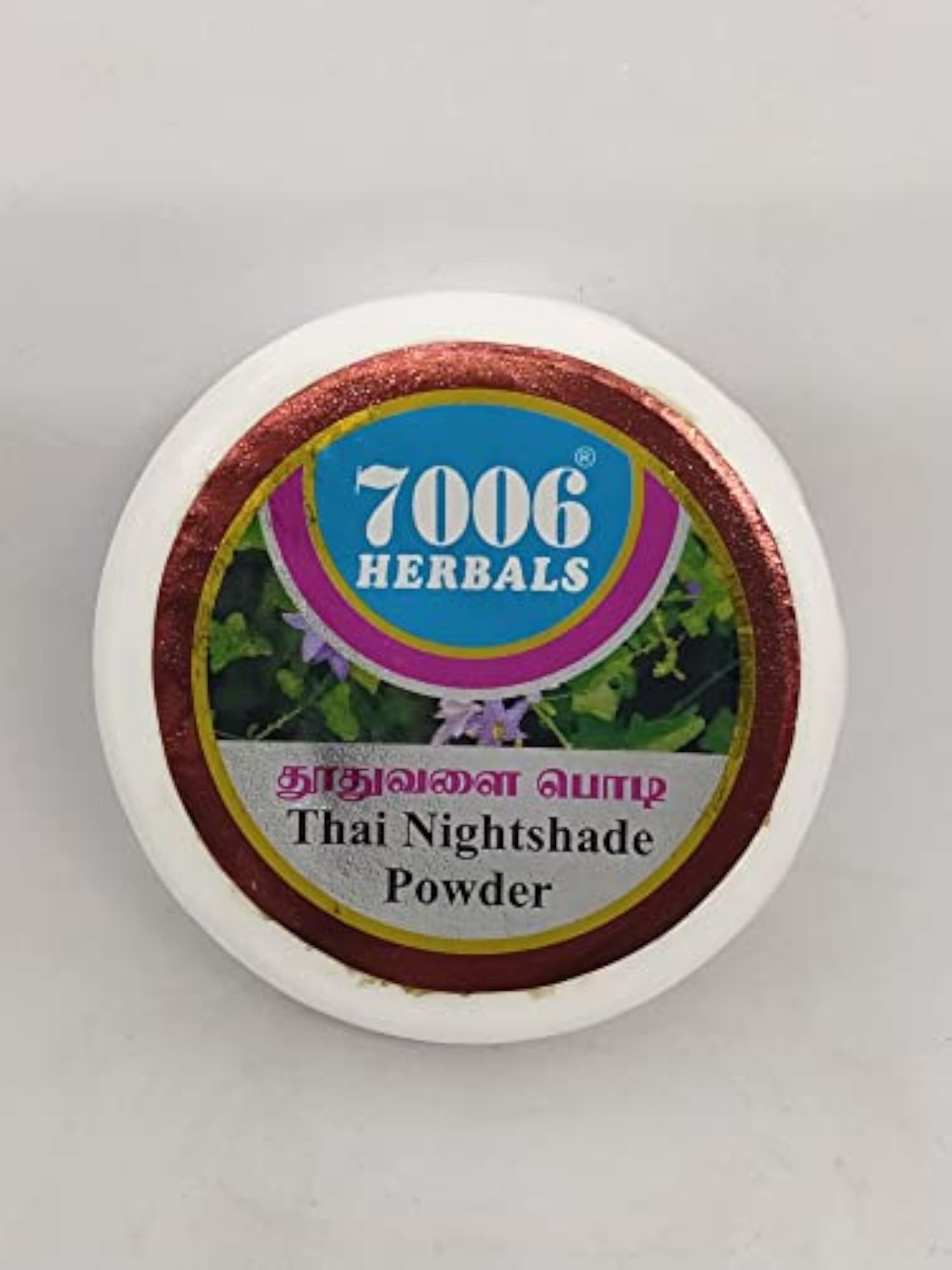 7006 Herbals Thuthuvalai Powder, 100gm