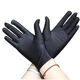 Uonlytech 3paare Dehnbare Handschuhe Elastische Spandex-handschuhe Schmuck-inspektionshandschuhe Für Glasindustrie Staubfreie Fabriken Kunsthandhabung Schmuckinspektion
