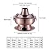 Chinese Hot Pot,Copper Hot Pot, All Copper Thick Charcoal Heated Old Hot Pot, Mongolian Multi-person Hot Pot, 30-36cm Suitable For Family Dinner And Outdoor Picnic(Brass,34cm)