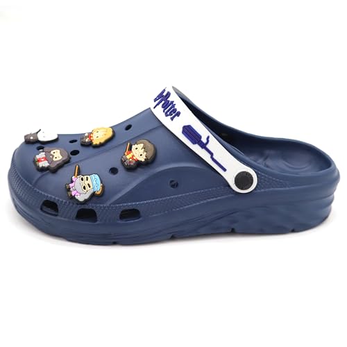 Image of SVAAR x Harry Potter Men's Magical Clogs with 10 Authentic Harry Potter Charms Included and Adjustable Back Strap