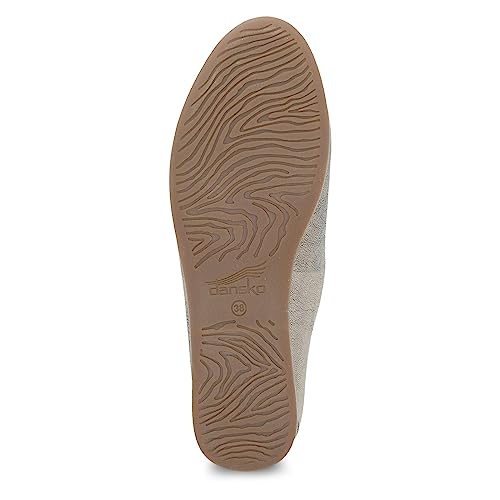 Image of Dansko Lexie Slip-On Mules for Women - Comfortable Flat Shoes with Arch Support - Versatile Casual to Dressy Footwear - Lightweight Rubber Outsole