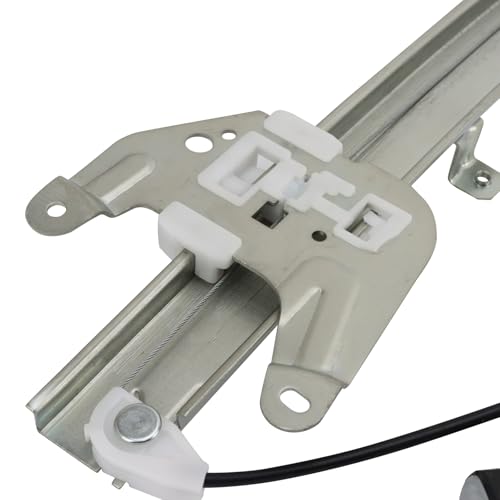 Image of TRQ Rear Left Power Window Regulator & Motor Assembly Drivers Side Compatible with 1997-2003 Infiniti QX4 1996-2004 Nissan Pathfinder