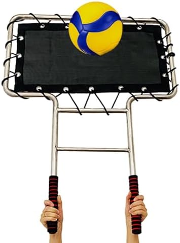 Volleyball Training Block with Realistic Baffle for Spiking Drills, Solo Practice, and Skill Development,Professional Rebounder