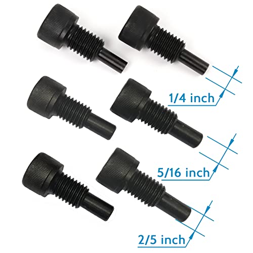 Salade 1/4 inch 5/16 inch 2/5 inch Pins,2 for Each Size,Special Gland Nut Wrench