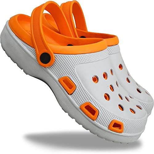 Image of Greentech Super Stylish Clogs for Men | Cushioned Clogs | Sandals with Adjustable Back Strap for Men I Light Weight