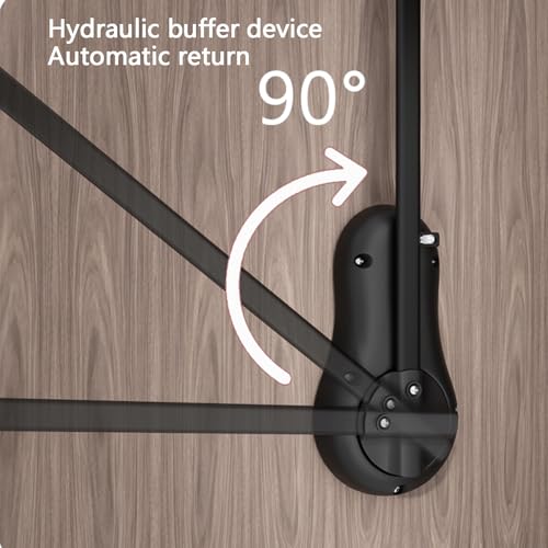 Tringle de penderie rétractable latérale extensible pour suspendre les vêtements - 4