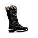 Kimberfeel - Botas de nieve para mujer, Negro, 38