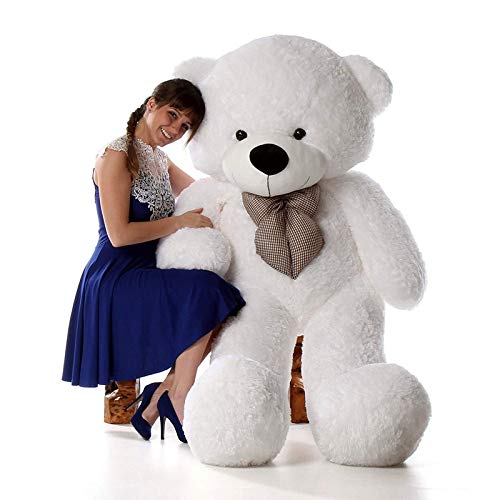 Toys&Games Teddy Bear for Girls, Panda Teddy Bears, tady Bears Toys Big Size Latest 4 feet White New Edition for Gifting 2