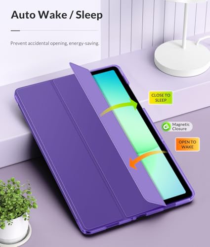 Image of MoKo Case for Samsung Galaxy Tab A11+ Plus 11 inch 2025, Deep Purple