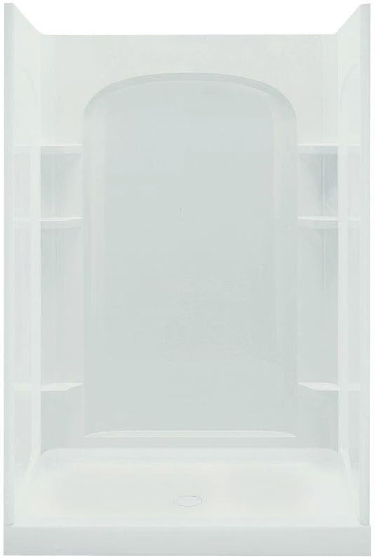 STERLING 72222100-0 China/Vikrell Ensemble 48-by-72-1/2-Inch Back Wall Unit