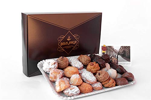 Dolci Aveja - Pacco Pasticceria - Scatola Decorata e Vassoio con...