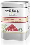 Zutaten: Himbeerpulver* (33,5%), Rohrohrzucker*, Chiasamen*, Koriander*