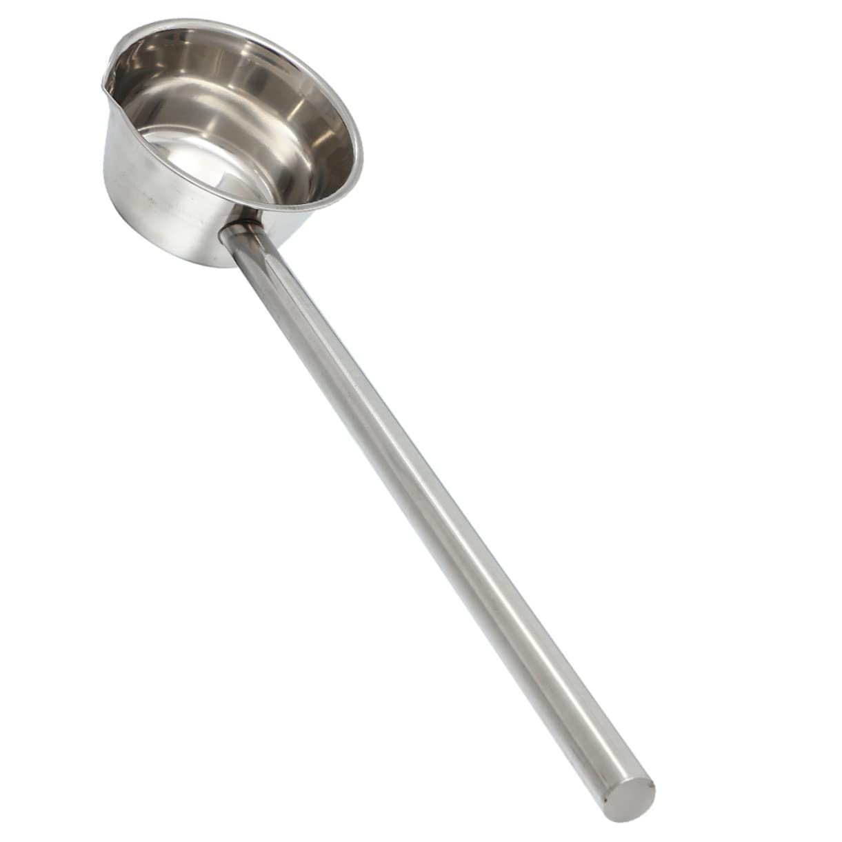 Alipis Stainless Steel Long Handle Water Ladle Versatile Kitchen Garden Scoop for Serving Soups Sauces and Watering Plants Lightweight Dishwasher Design