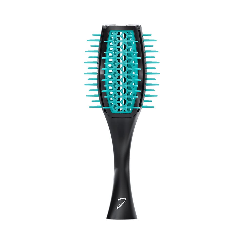 Janeke Tulip Brush Saç Fırçası Siyah Mavi SP503NT