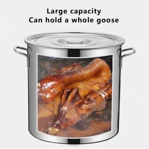 Marmite induction en inox compatible tous feux 50 cm - 2