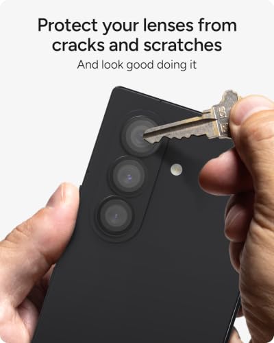 Image of ZAGG Glass Elite Samsung Galaxy Z Fold8 Ultra Camera Lens Protector | Anti-Reflective, 5X Stronger Impact & Scratch Resistant Aluminosilicate Glass - Easy Installation, Smudge-Free Surface