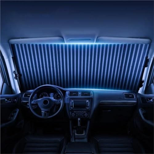 Pare-soleil rétractable universel pour garder votre voiture au frais en été