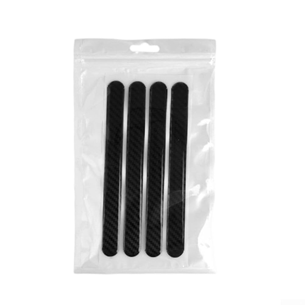 4pk Pickleball Paddle Weight Tape 3.5g Strips - Anti-Scratch PVC for Swing Stability & Torsional Control(Carbon fiber texture)