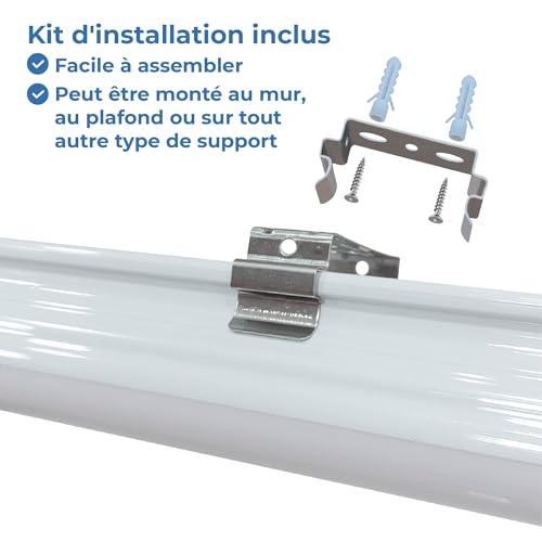 Réglette LED étanche pour illuminer efficacement votre parking souterrain - 4