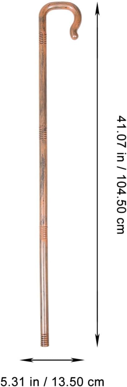 Bâton De Berger Rose Avec Nœud - Accessoire Costume Cosplay Halloween Saint-Valentin - 135 Cm