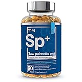 Saw Palmetto Plus - Prostate Health Supplement for Men with Pumpkin Seed Oil | DHT Blocker, Supports...