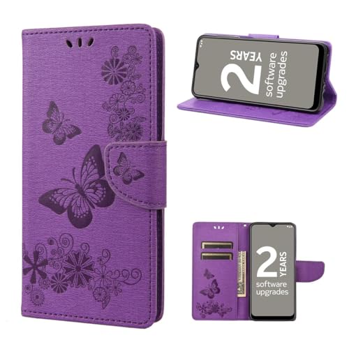 Étui Nokia G11/G21 König Design violet avec support visionnage