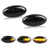 Clignotants Latéraux LED Fumés Pour Ford Mondeo 2000-2007 & Focus MK1 - Lot De 2, Plug & Play