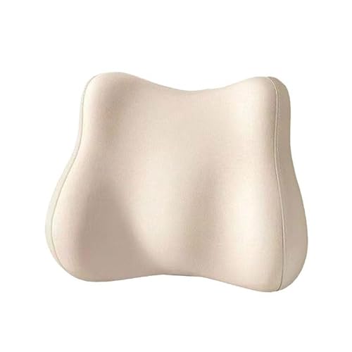 MQPALZKD Office Lumbar Support Breathable Polyester Backrest for Long term Sitting