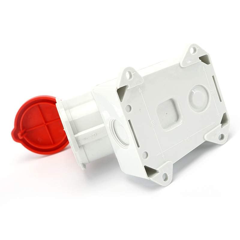 IEC60309 Waterproof CEE Industrial Connector Socket 4Pin 16A 380V-415V 3P+E IP44 (Type-1）