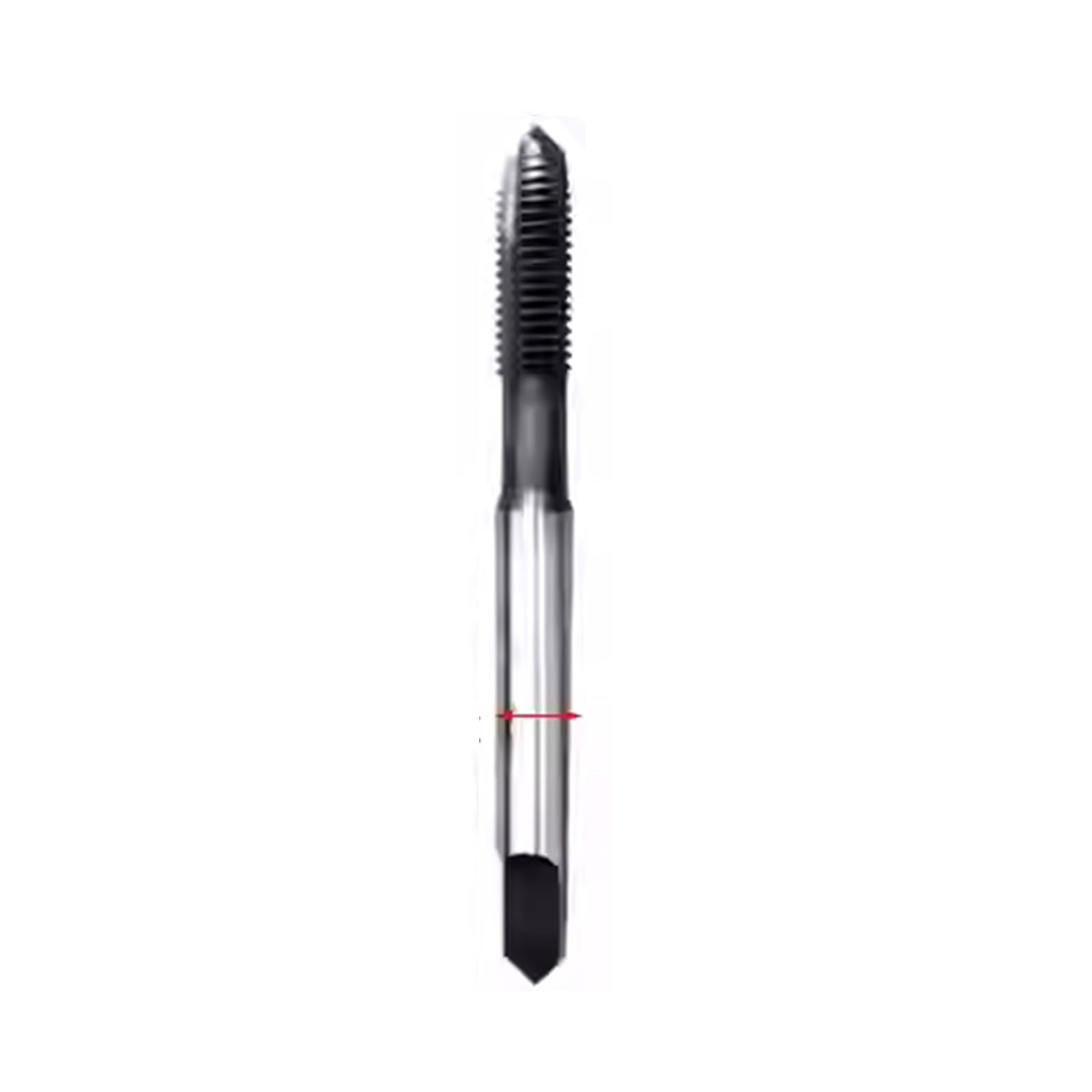 MACHSWON Machine Tap M2x0.4mm Metric Machine Taps High Speed Steel Screw Tapping Threading Milling Tap Machinist Repair DIY Tool Tip Tap