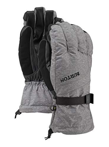Burton Men's Insulated, Warm and Weatherproof Winter Profile Glove with Touchscreen, Monument Heather, Medium