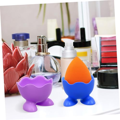 Portahuevos de silicona para microondas, prácticos utensilios de cocina PRETYZOOM 7
