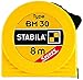 Produktbild STABILA Taschenbandmaß BM 30, 8 m / 27 ft, mit Spikes-Haken
