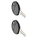 Southco PK-10-10-05-KR001, Pair of KR001 Keys, Black Plastic Head, for RV, Motorhome, & Boat Locks (Pack of 2)